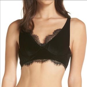 NWT Free People Claudia Lace Bralette